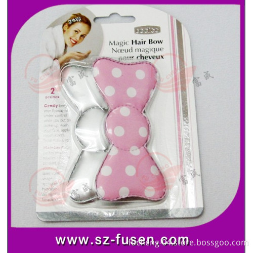Hottest Sale Durable Foam-Sponged Velcro Hair Clip
